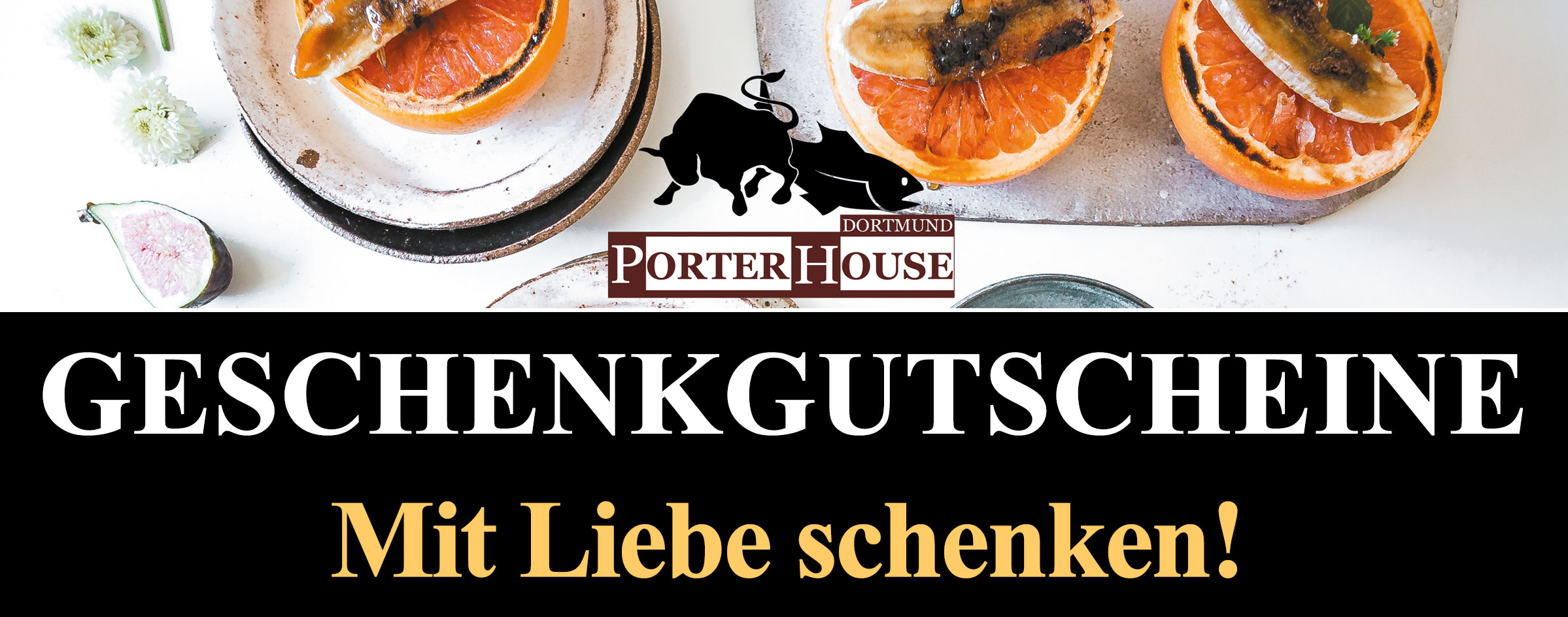Geschenkgutscheine vom Porterhouse Dortmund